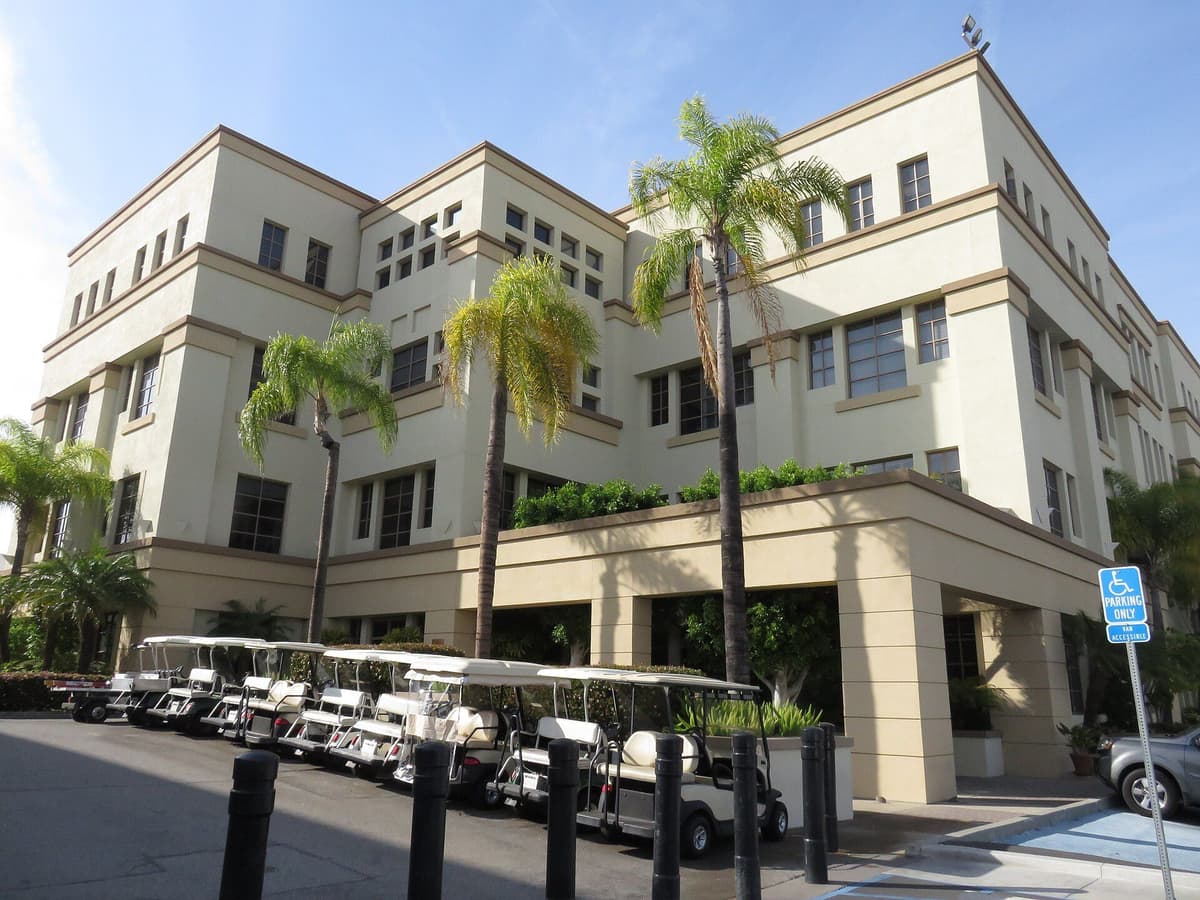 The Roddenberry Building on the Paramount Pictures lot in Hollywood