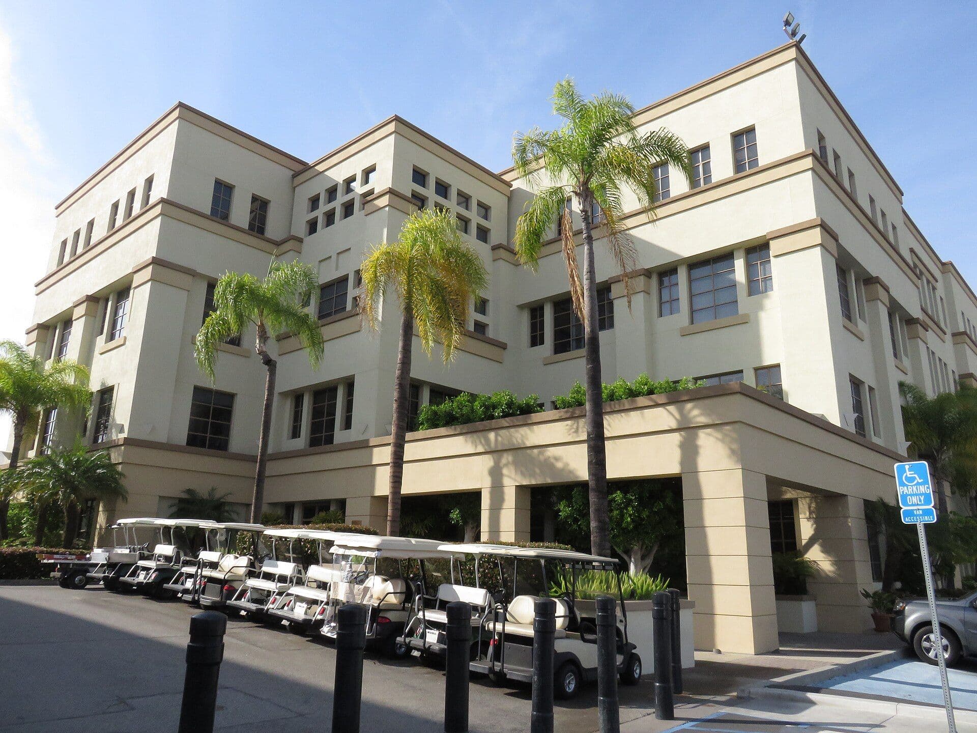 The Roddenberry Building on the Paramount Pictures lot in Hollywood
